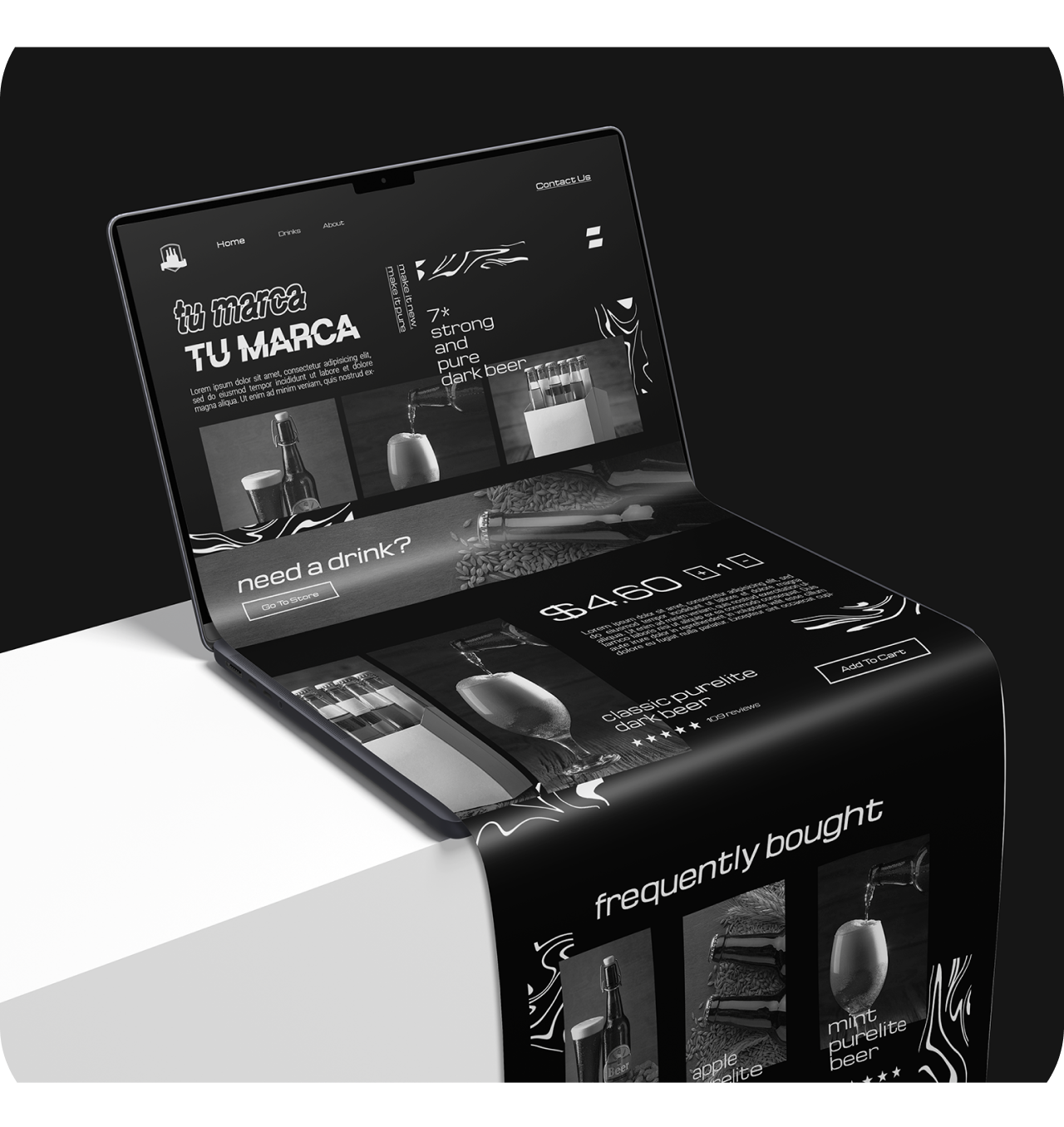 Ejemplo de sitio One Page